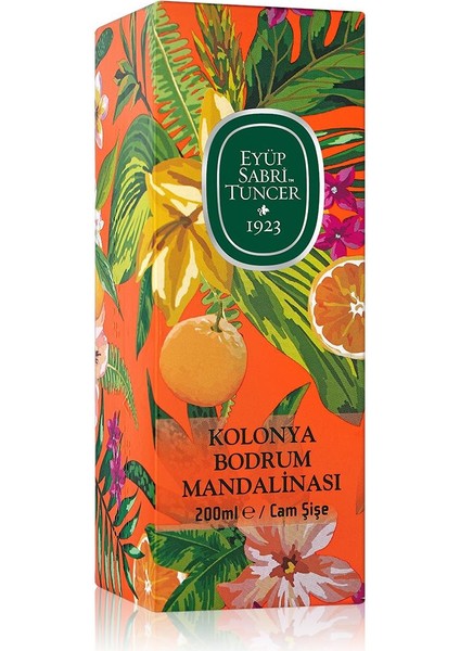 Bodrum Mandalinası Kolonyası 200 ml - Cam Şişe modelleri
