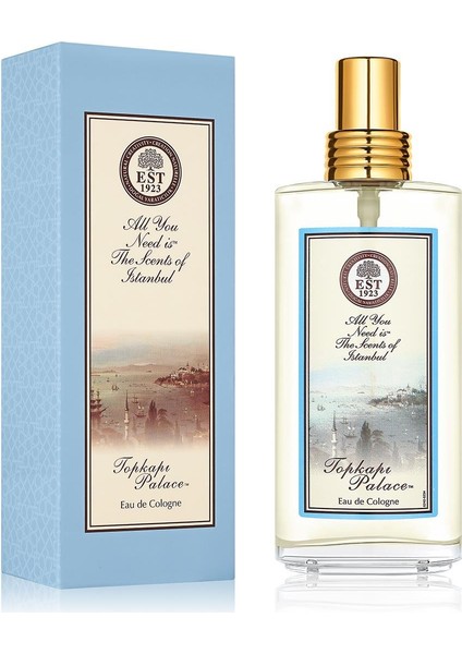 Topkapı Palace 150 ml Eau De Cologne - Cam Şişe