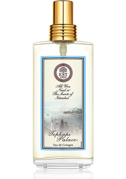 Topkapı Palace 150 ml Eau De Cologne - Cam Şişe