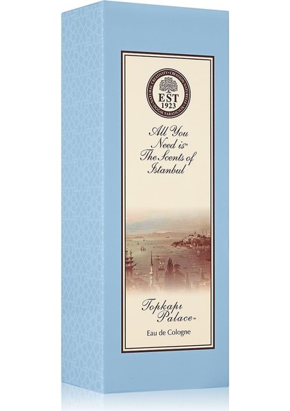 Topkapı Palace 150 ml Eau De Cologne - Cam Şişe