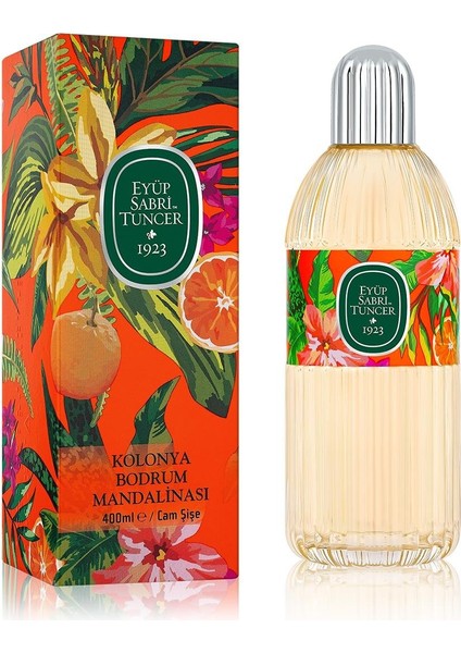 Bodrum Mandalinası Kolonyası 400 ml - Cam Şişe