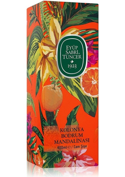 Bodrum Mandalinası Kolonyası 400 ml - Cam Şişe