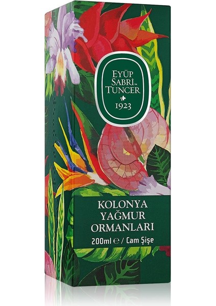 Yağmur Ormanları Kolonyası 200 ml - Cam Şişe