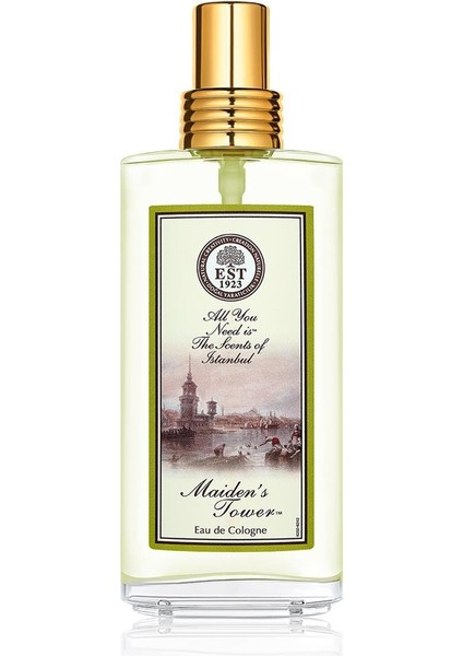 Maiden's Tower 150 ml Eau De Cologne - Cam Şişe