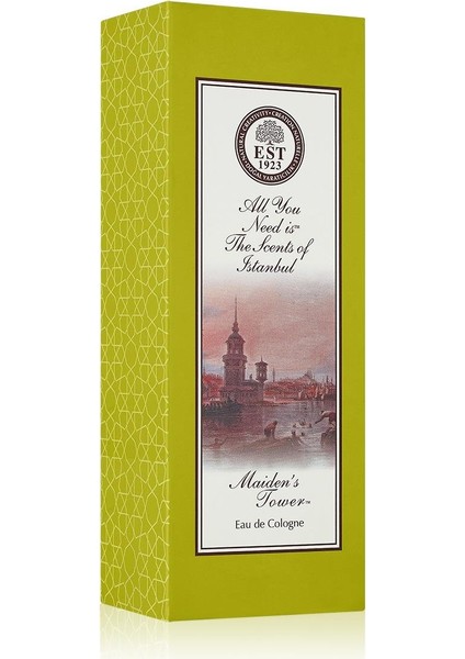 Maiden's Tower 150 ml Eau De Cologne - Cam Şişe