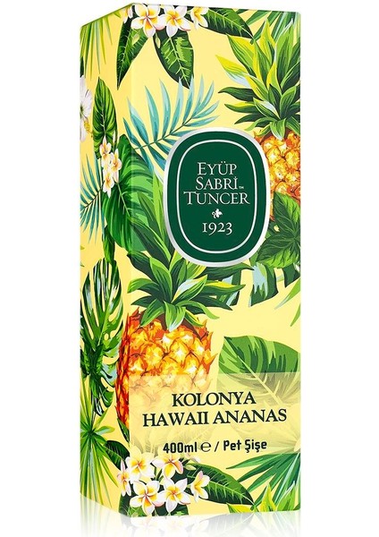 Hawaii Ananas Kolonyası 400 ml - Pet Şişe