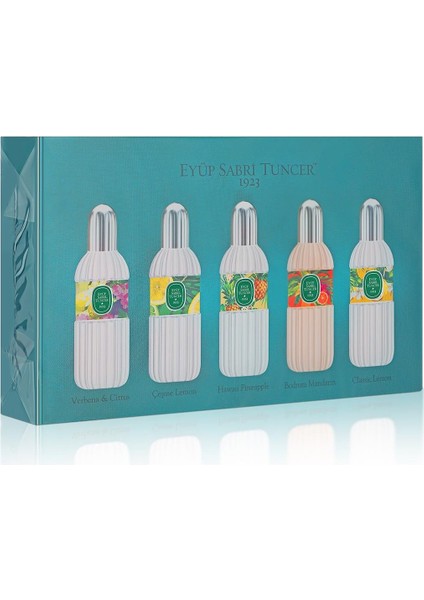 5'li 16 ml Kolonya - Citrus Serisi
