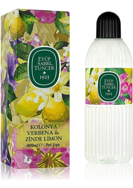Verbena & Zinde Limon Kolonyası 400 ml - Pet Şişe