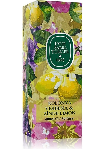 Verbena & Zinde Limon Kolonyası 400 ml - Pet Şişe