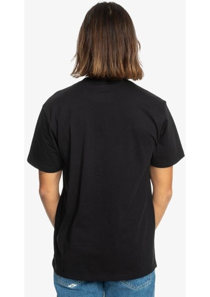 Comp Logo Ss Erkek Siyah T-Shirt EQYZT07658-10010