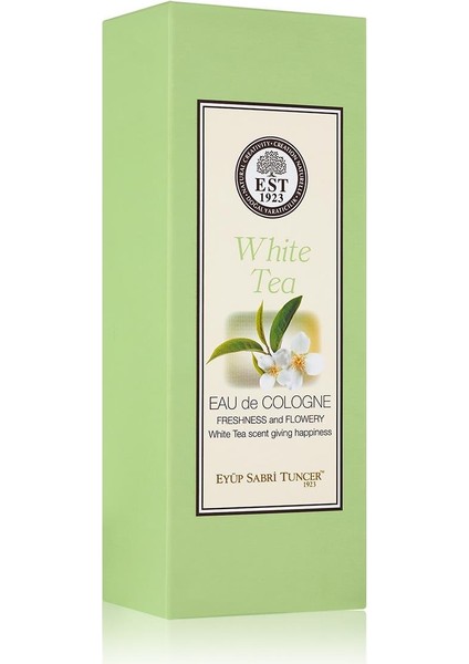 Beyaz Çay 150 ml Eau De Cologne - Cam Şişe modelleri