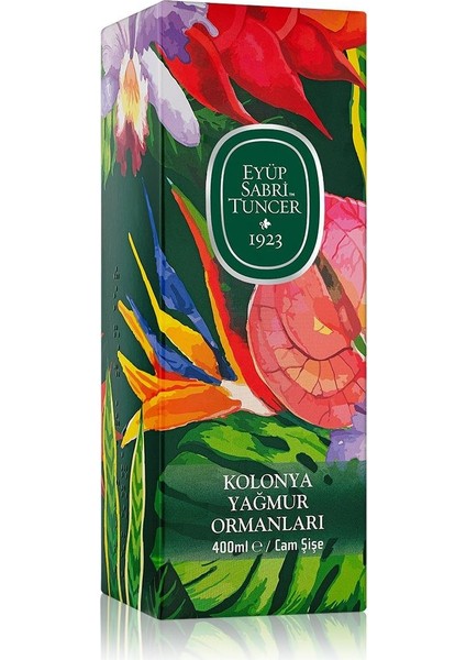 Yağmur Ormanları Kolonyası 400 ml - Cam Şişe