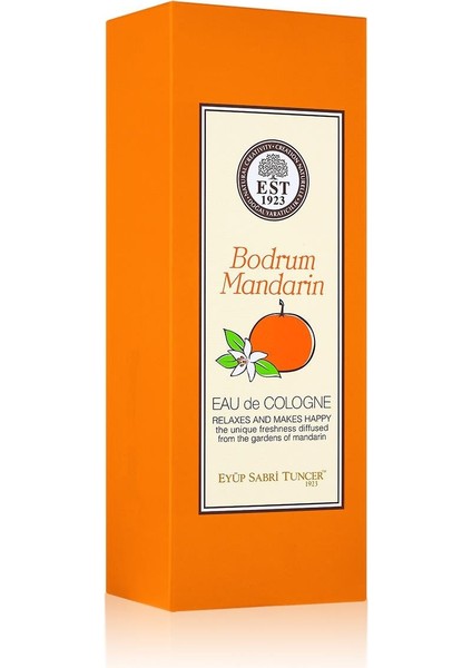 Bodrum Mandalinası 150 ml Eau De Cologne - Cam Şişe modelleri