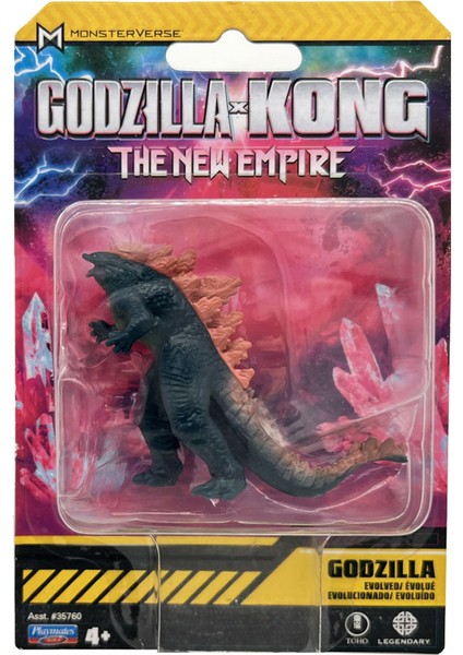 ve Kong Mini Figür 5 cm Evolved Godzilla 35760