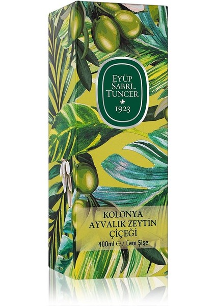 Ayvalık Zeytin Çiçeği Kolonyası 400 ml - Cam Şişe