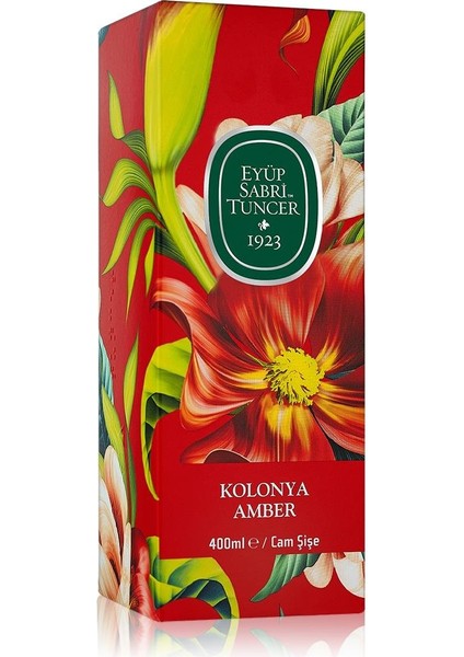 Amber Kolonyası 400 ml - Cam Şişe modelleri