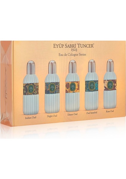 5'li 16 ml Kolonya Seti - Oud Serisi Hediye Seti modelleri