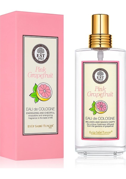Pink Grapefruit 150 ml Eau De Cologne - Cam Şişe