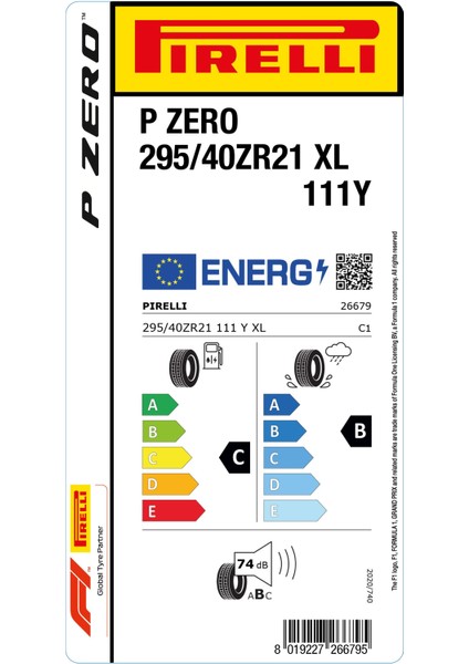 295/40 R21 111Y Xl Pzero 4X4 Yaz Lastiği ( Üretim Yılı: 2024 )