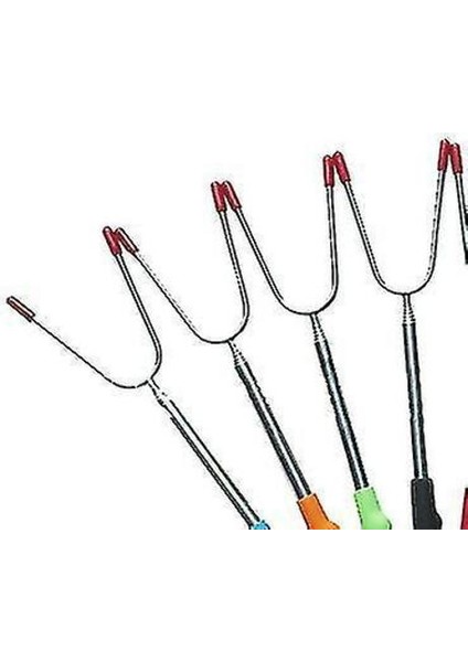 Gıda Sticks Şiş 5 Parça / Set Teleskopik Barbekü Çatal (Yurt Dışından) fırsatları