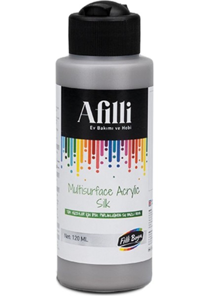 Afilli Multisurface Akrilik Ipeksi Mat 120 ml Beyaz modelleri