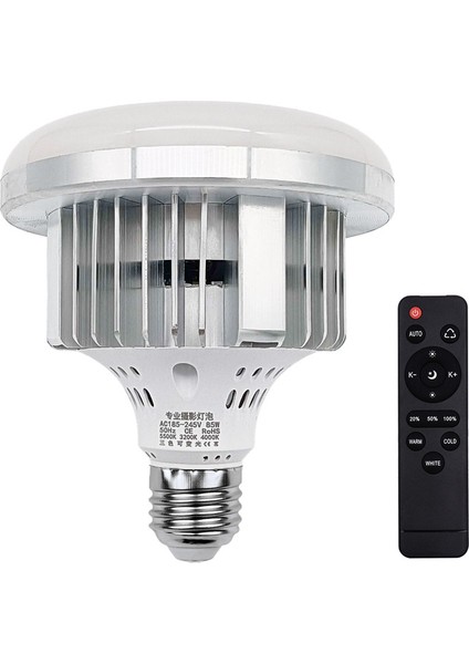 85W LED Ampul 3200K-5500K Fotoğraf Lambası Ampul Enerji (Yurt Dışından)