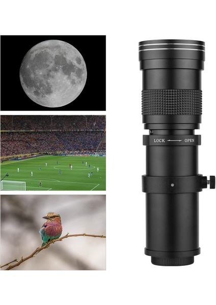 Kamera Mf Süper Telefoto Zoom Lensi F / 8.3-16 420-800MM (Yurt Dışından)