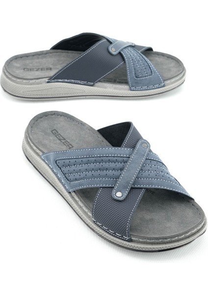 Yazlık Erkek Tasarım Rahat Taban Günlük Terlik
