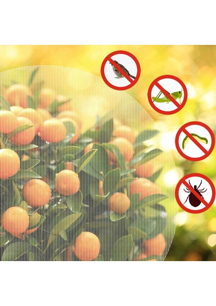 Bitki Haşere Koruma Kapakları-2*bitki Kafesi-Kırmızı ve Beyaz (Yurt Dışından) fırsatları