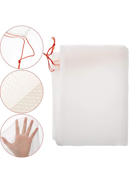 Bitki Haşere Koruma Kapakları-2*bitki Kafesi-Kırmızı ve Beyaz (Yurt Dışından) indirimleri