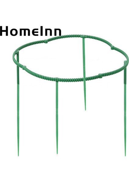 Homeınn Bitki Destek Halkası Çok Amaçlı Sağlam Çiçek Destek Standları Bitki Toprak Kazıkları (Yurt Dışından)
