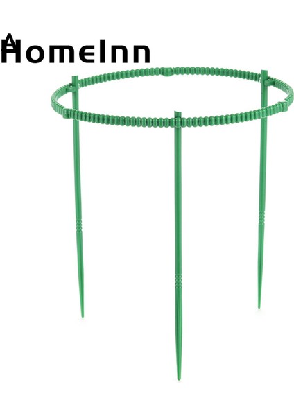Homeınn Bitki Destek Halkası Çok Amaçlı Sağlam Çiçek Destek Standları Bitki Toprak Kazıkları (Yurt Dışından) fırsatları