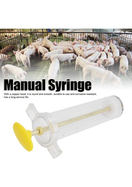 Hao Kan Veteriner Enjeksiyon Şırıngası Hayvancılık Çiftliği Manuel Enjektör Sığır Koyun Köpek Kedi Için (Yurt Dışından) fiyatları