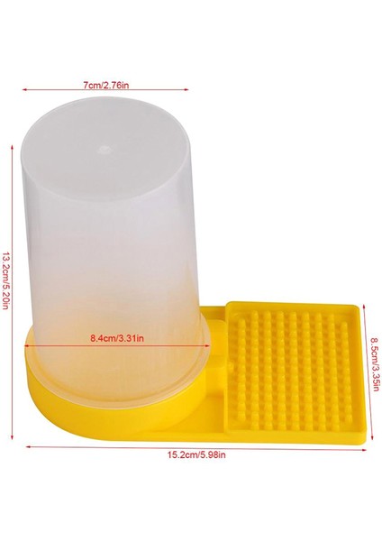 Arıcılık Arı Kovanı Su Besleyici Arı Içecek Yuvası Girişi Arıcı Kupası Besleme Aracı (Yurt Dışından) fırsatları