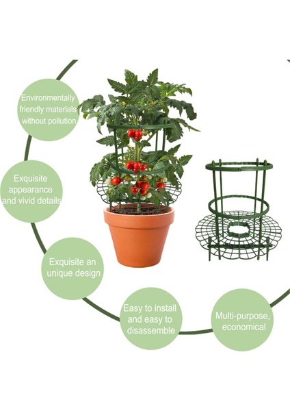 Bitki Desteği, Meyvelerin Çürümesini Önler Bahçe Kafesi Sabitleme Braketi (Yurt Dışından)