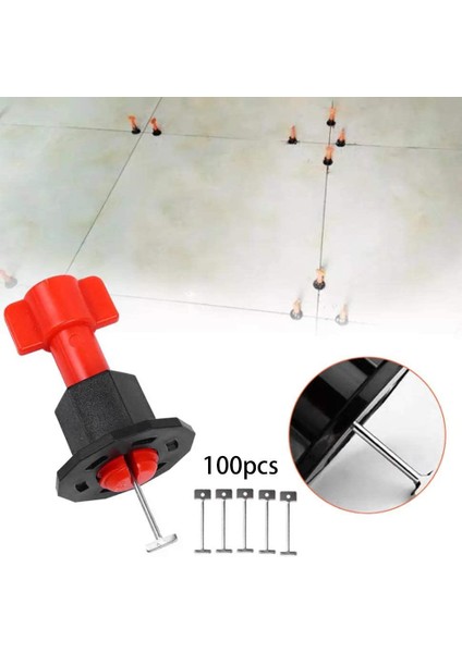 Fayans Döşeme Için Fayans Tesviye SISTEMI-200 x Çelik Iğne-Gümüş (Yurt Dışından) modelleri