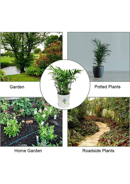 Bitki Destek Halkası-6 x Bahçe Bitki Destek Direği-Yeşil (Yurt Dışından) fırsatları