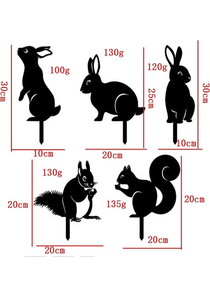 Açık Bahçe Dekorasyonu Ferforje Sincap Bahçe Kazık,3 (Yurt Dışından) indirimleri
