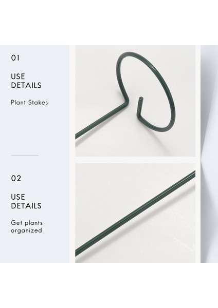 6 Paket Bitki Destek Kazıkları, Tek Köklü Bitki Destek Kazıkları (Yurt Dışından) fırsatları