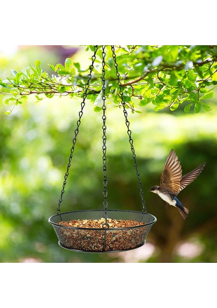 Kuş Besleme Tepsisi Uzun Ömürlü Yuvarlak Asılı Kuş Besleme Tepsisi (Yurt Dışından) fırsatları
