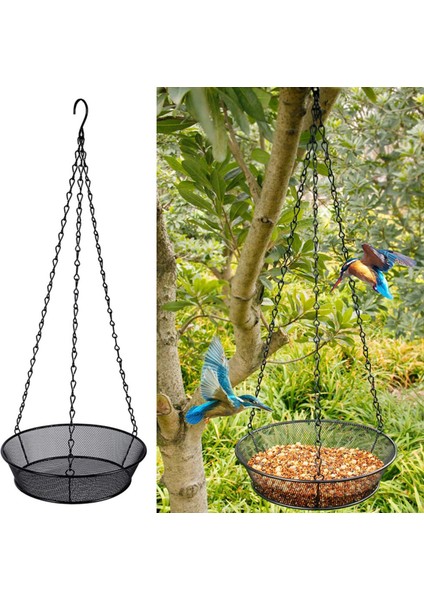 Kuş Besleme Tepsisi Uzun Ömürlü Yuvarlak Asılı Kuş Besleme Tepsisi (Yurt Dışından) indirimleri