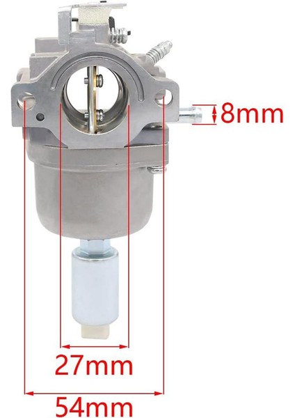 Karbüratör-1 x Karbüratör Grubu 1 x Lastik Conta 1 x Yakıt Kolu 1 x Conta 1 x Yakıt Borusu 1 x Yakıt Filtresi 1 x Yakıt Kesme Vanası-Gümüş (Yurt Dışından)