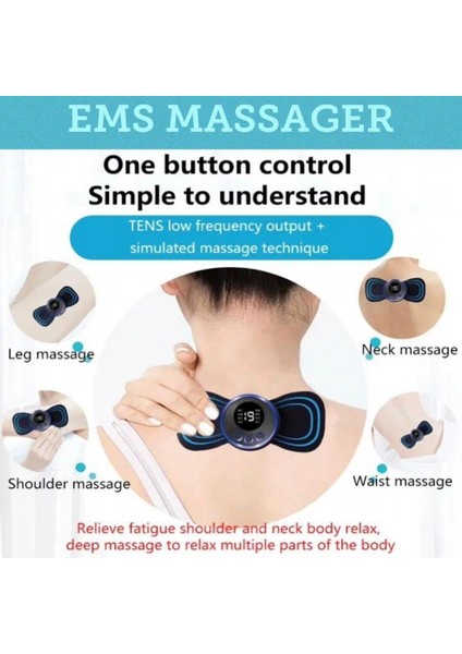 Ems Mini Vücut Masajı, Taşınabilir Masaj, Vücut Ağrısını Hafifletmek Için Yama (Yurt Dışından) fırsatları