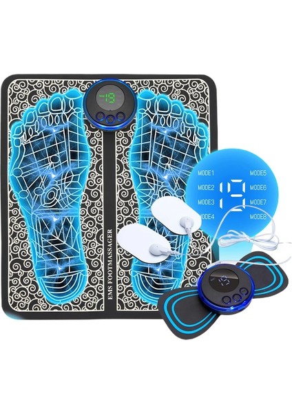 Baş Boyun Vücut Masaj Aleti - Siyah (Yurt Dışından)