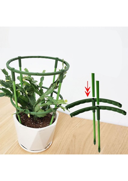 4 Adet Bahçe Tesisi Destek Kafesi Kat Çiçek Standı Tutucu Bahçecilik Bonsai Aracı Güneş Işığı Süper Mağaza (Yurt Dışından) fırsatları