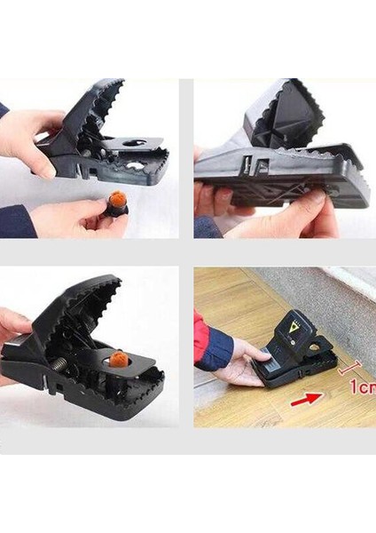 Yeniden Kullanılabilir Fare Kapanı Fareleri Yakalar Fare Fare Kapanı Yaylı Kemirgen Tuzağı-Kolay Yakalayıcı (Yurt Dışından) modelleri