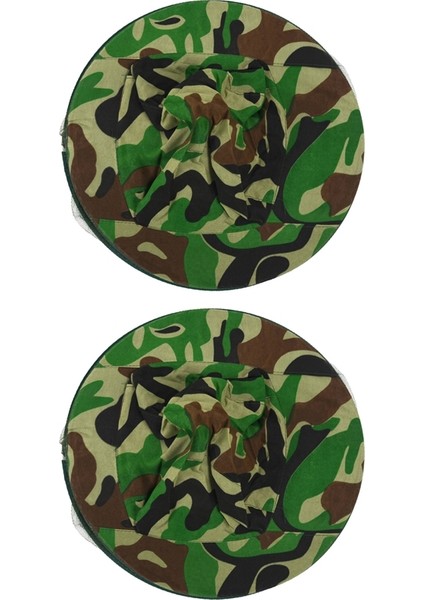 2x Kamuflaj Desenli Arıcı Şapkası Arıcılık Yüz Maskesi (Yurt Dışından) modelleri