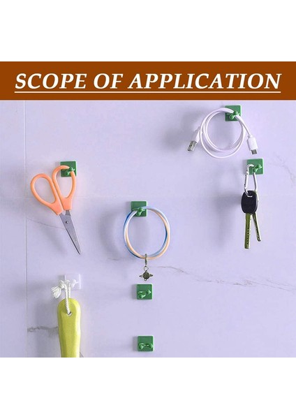 100 Adet Bitki Tırmanma Duvarı Fikstürü Klip Bahçe Yeşil Yaprak Braketi (Yurt Dışından) fırsatları