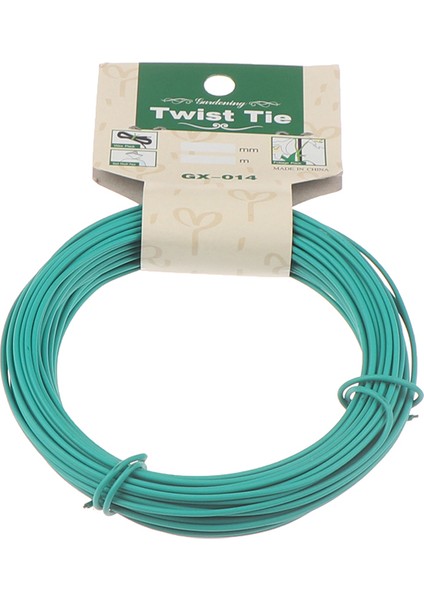 1.8mm * 15M Bahçe Teli Ağır Yeşil Kaplamalı Bitki Büküm Kravat Bahçe Teli Güneş Işığı Süper Mağaza (Yurt Dışından) indirimleri