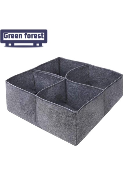 Yeşil Orman Sebze Yetiştirme Kesesi Dayanıklı 4 Izgaralar Çiçek Bitki Yetiştirme Çantaları (Yurt Dışından) fiyatları